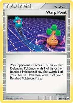 Warp Point Pokémon card, number 88