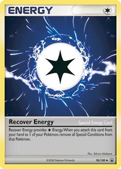Recover Energy Pokémon card, number 96