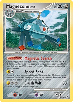 Magnezone Pokémon card, number 5