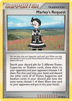 Marley's Request Pokémon card, number 87