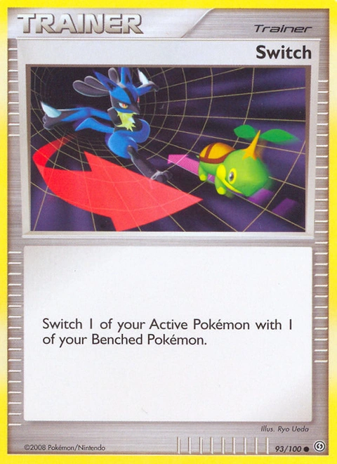 Switch Pokémon card from Stormfront, number 93 (Standard print)
