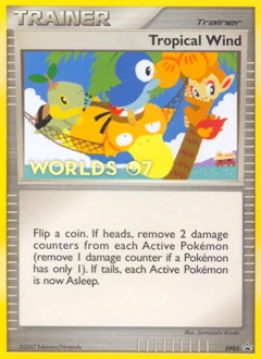 Tropical Wind Pokémon card, number DP05