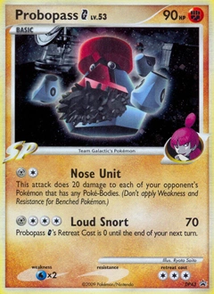 Probopass G Pokémon card, number DP43