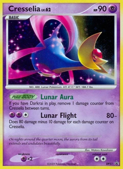 Cresselia Pokémon card, number DP51