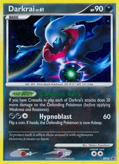 Darkrai Pokémon card, number DP52