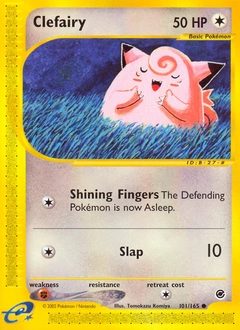 Clefairy Pokémon card, number 101