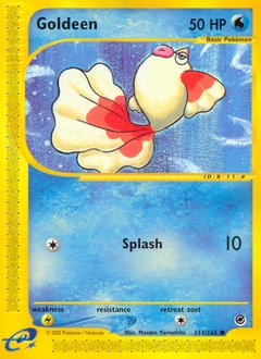 Goldeen Pokémon card, number 111