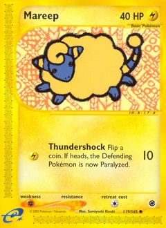 Mareep Pokémon card, number 119