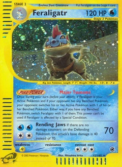 Feraligatr Pokémon card, number 12