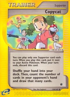 Copycat Pokémon card, number 138