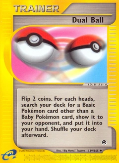 Dual Ball Pokémon card, number 139