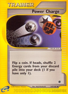 Power Charge Pokémon card, number 147
