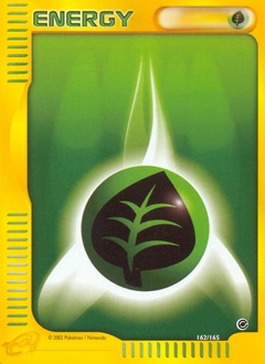 Grass Energy Pokémon card, number 162