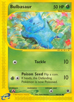 Bulbasaur Pokémon card, number 94