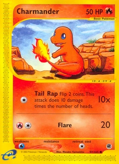Charmander Pokémon card, number 97