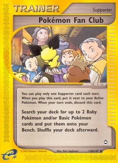 Pokémon Fan Club Pokémon card, number 130