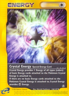 Crystal Energy Pokémon card, number 146