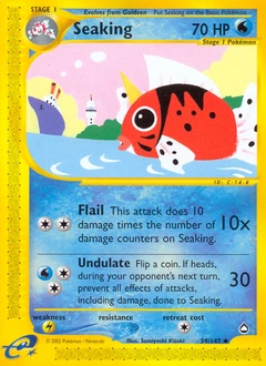 Seaking Pokémon card, number 59