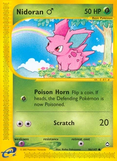 Nidoran ♂ Pokémon card, number 96