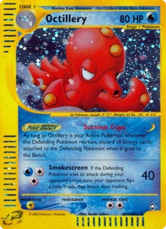 Octillery Pokémon card, number H20