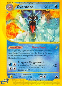 Gyarados Pokémon card, number 11