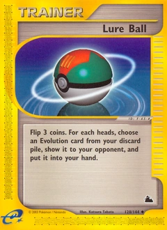 Lure Ball Pokémon card, number 128