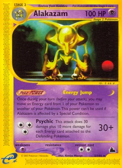Alakazam Pokémon card, number 2