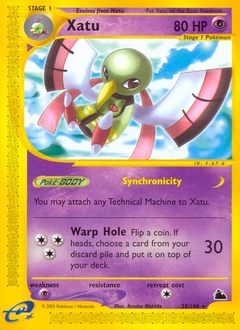Xatu Pokémon card, number 35