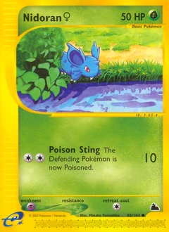 Nidoran ♀ Pokémon card, number 82