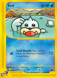 Seel Pokémon card, number 94