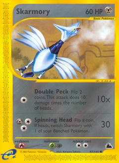 Skarmory Pokémon card, number 97