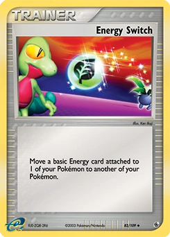 Energy Switch Pokémon card, number 82