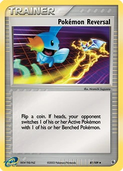 Pokémon Reversal Pokémon card, number 87