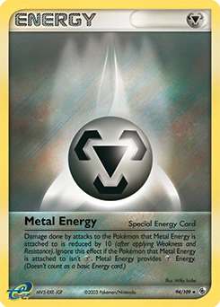 Metal Energy Pokémon card, number 94