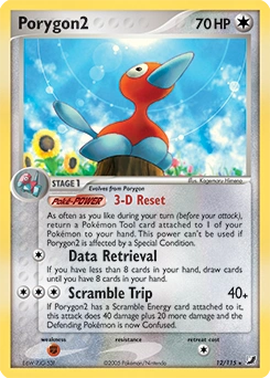 Porygon2 Pokémon card, number 12