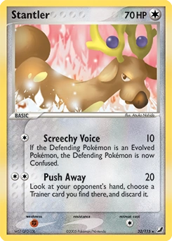 Stantler Pokémon card, number 32