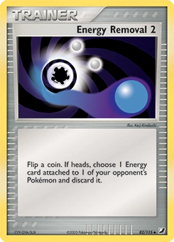 Energy Removal 2 Pokémon card, number 82