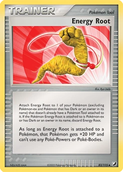 Energy Root Pokémon card, number 83