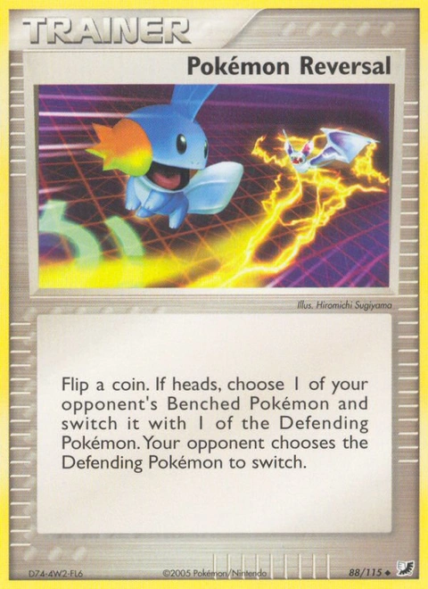 Pokémon Reversal Pokémon card from Unseen Forces, number 88 (Standard print)