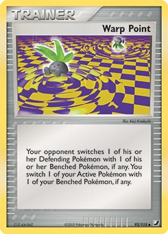 Warp Point Pokémon card, number 93