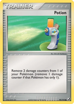 Potion Pokémon card, number 95