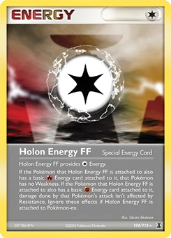 Holon Energy FF Pokémon card, number 104