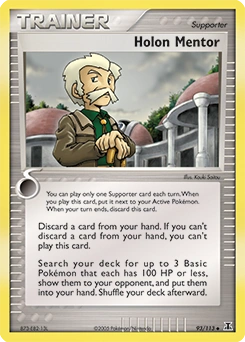 Holon Mentor Pokémon card, number 93