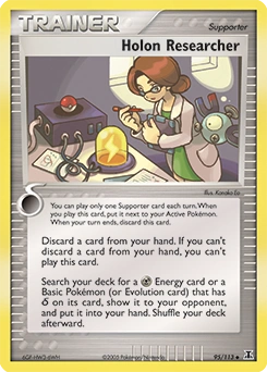 Holon Researcher Pokémon card, number 95