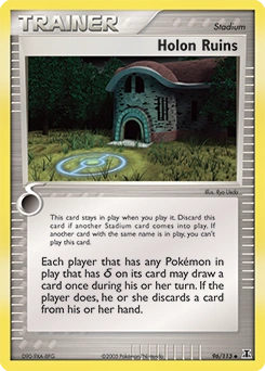 Holon Ruins Pokémon card, number 96