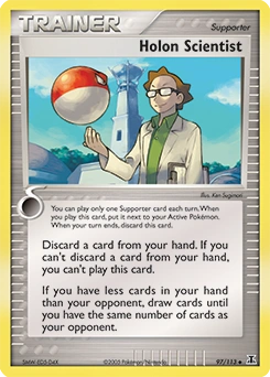 Holon Scientist Pokémon card, number 97