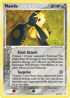 Mawile Pokémon card, number 23