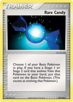 Rare Candy Pokémon card, number 90