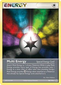 Multi Energy Pokémon card, number 96