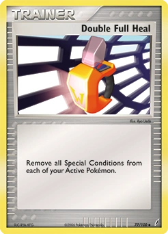 Double Full Heal Pokémon card, number 77